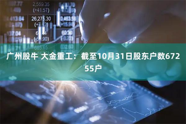 广州股牛 大金重工：截至10月31日股东户数67255户