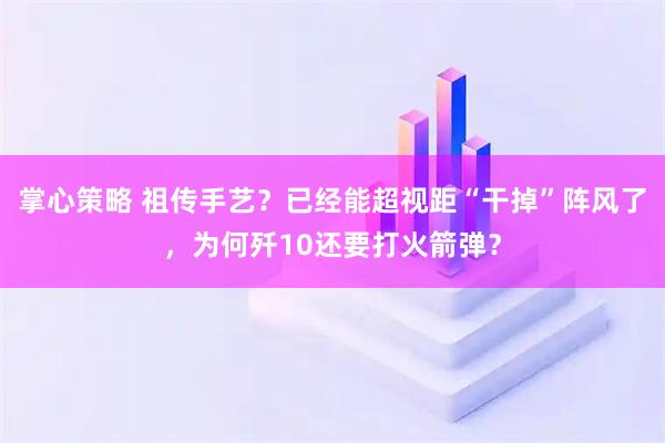 掌心策略 祖传手艺？已经能超视距“干掉”阵风了，为何歼10还要打火箭弹？